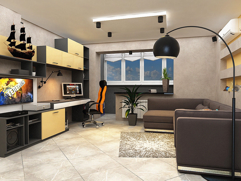 Обложка проекта: Дизайн-проект двухкомнатной квартиры в ЖК "Адмирал"