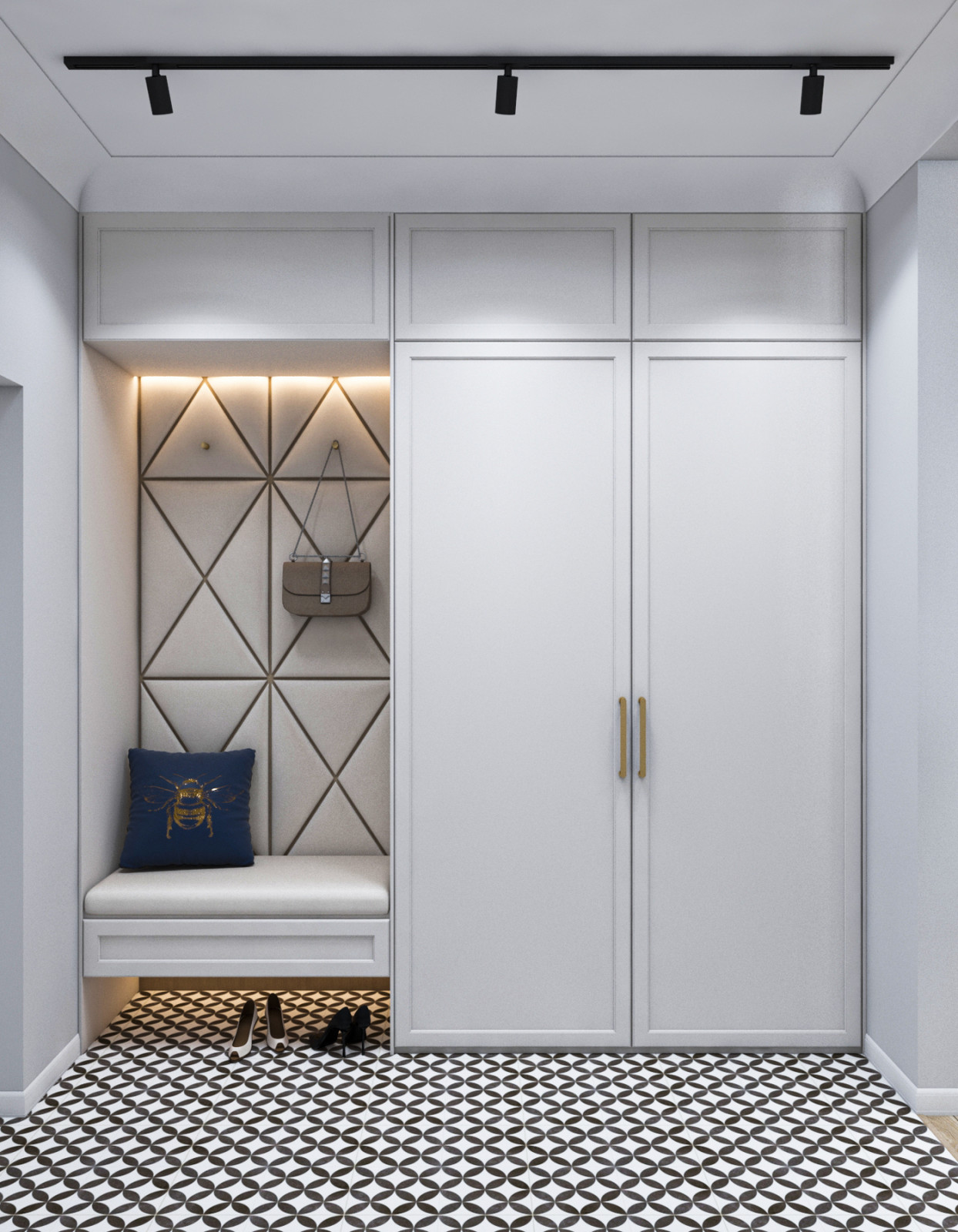 Готовый интерьер в частном доме г. Волгоград (Дизайн-проект)