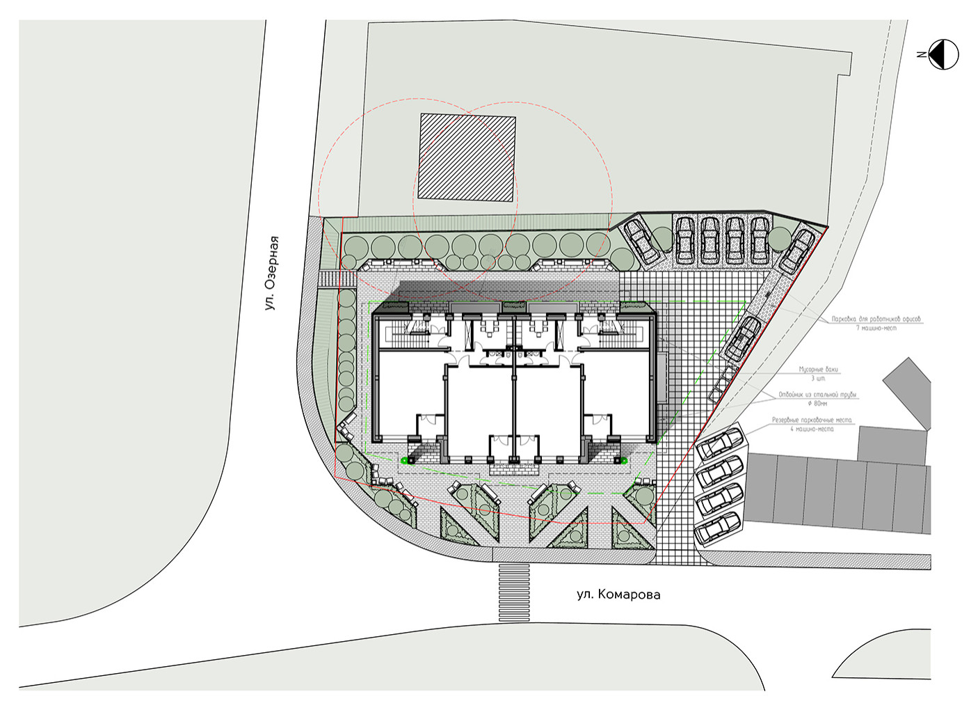 Офисное здание класса "А" в Абакане