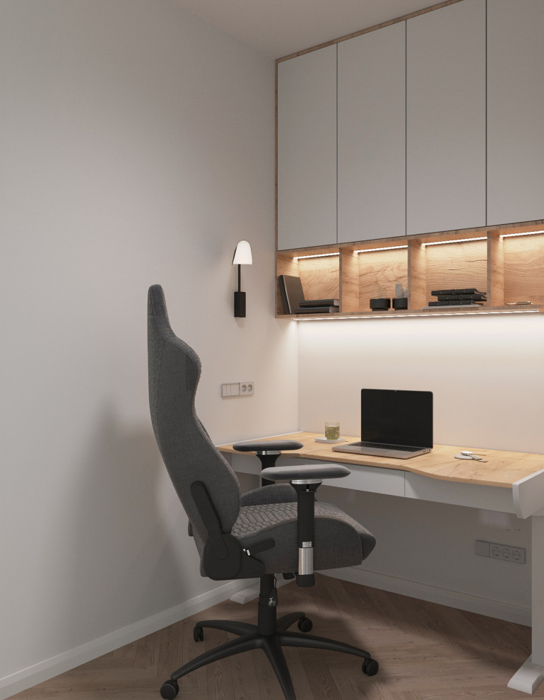 Яркие акценты и универсальная детская: интерьер для молодой семьи с дочкой