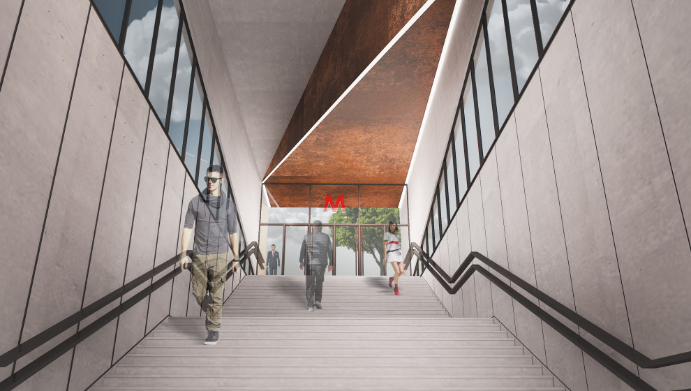 Конкурс метро: станция "Проспект Маршала Жукова"