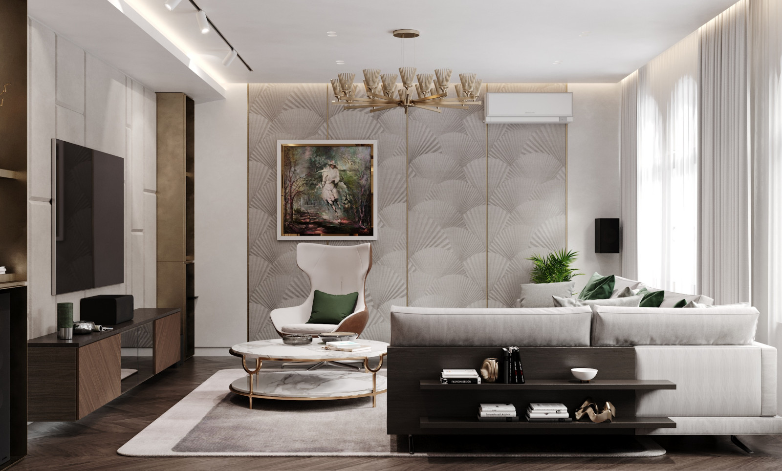 Квартира 210 м² в ЖК «Русский дом»