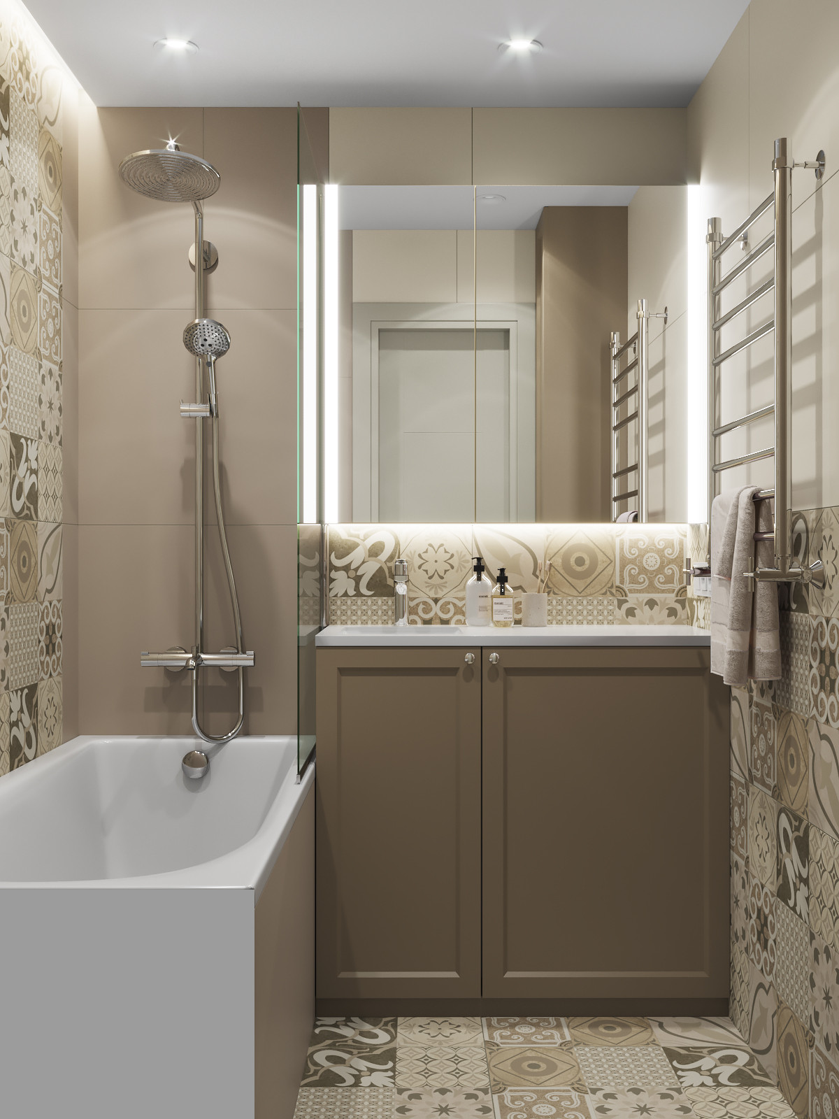 Valencia. Дизайн-проект квартиры, 58 кв.м