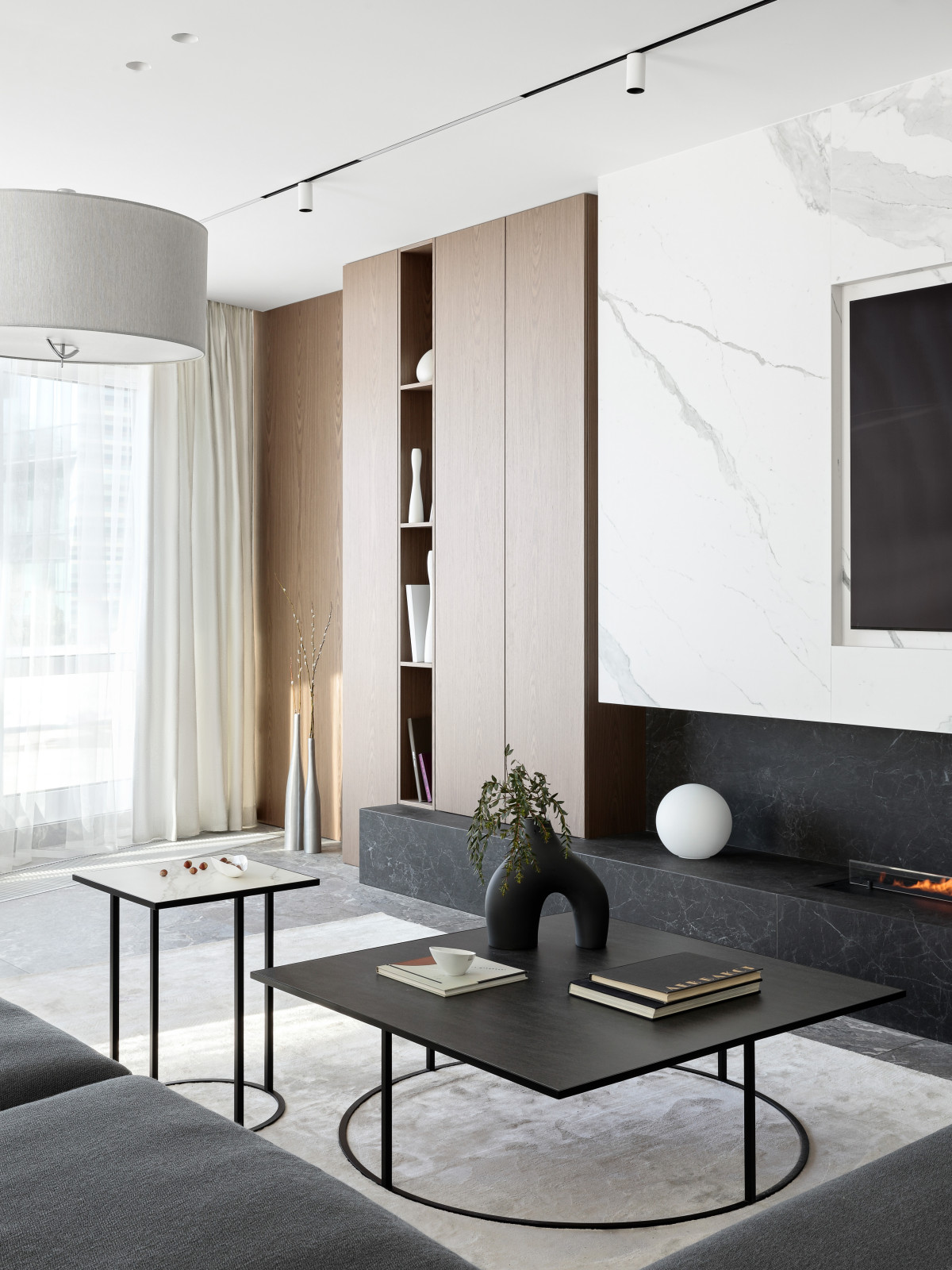 Двухуровневая квартира в пригороде Санкт-Петербурга