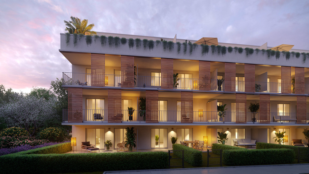 Обложка проекта: 3D-Visualisierung des Außen für neue Bauprojekte