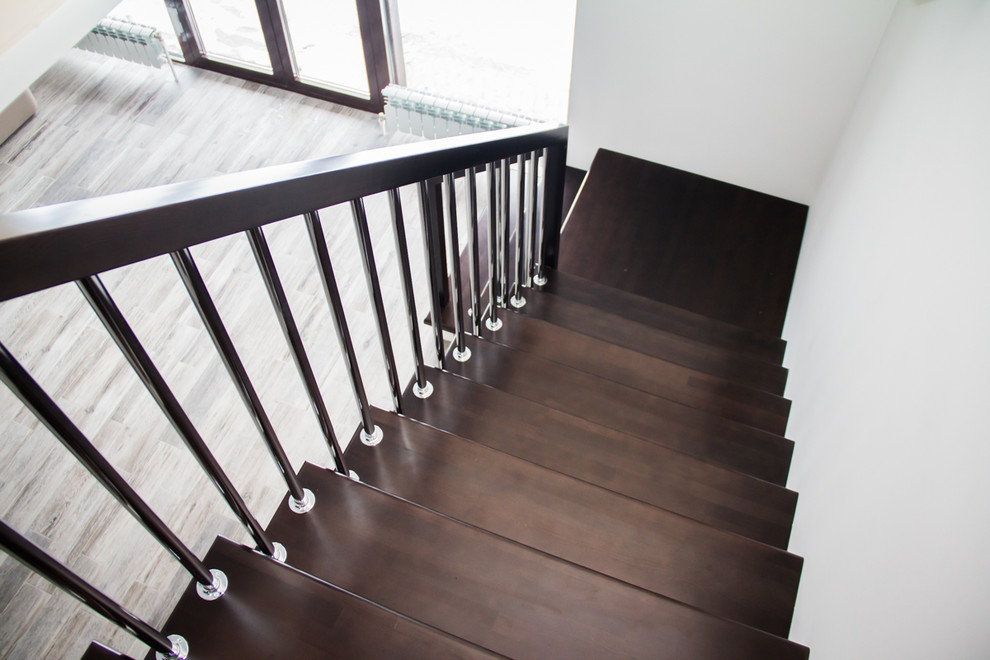 Лестница на открытом каркасе