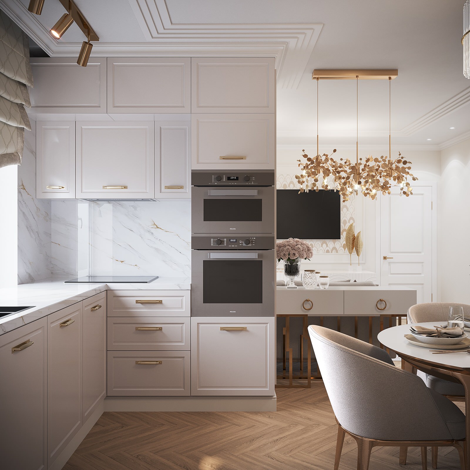 Трёхкомнатная квартира