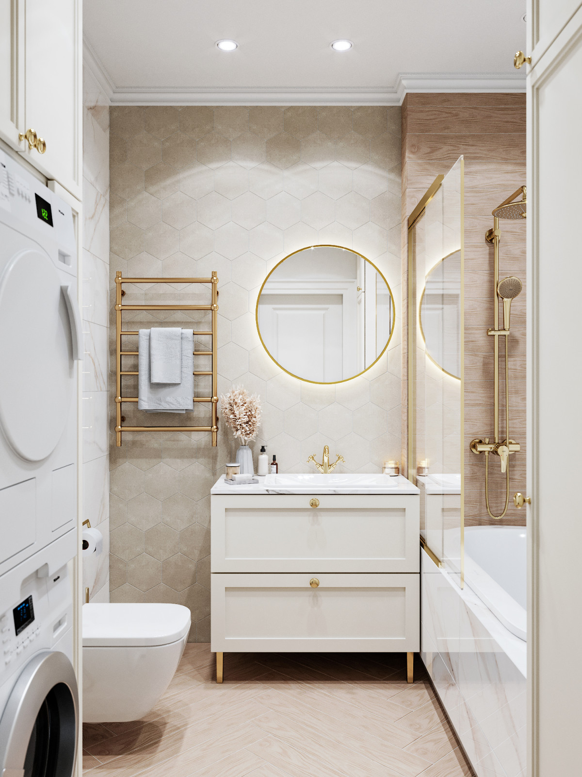 Ванная для молодой девушки