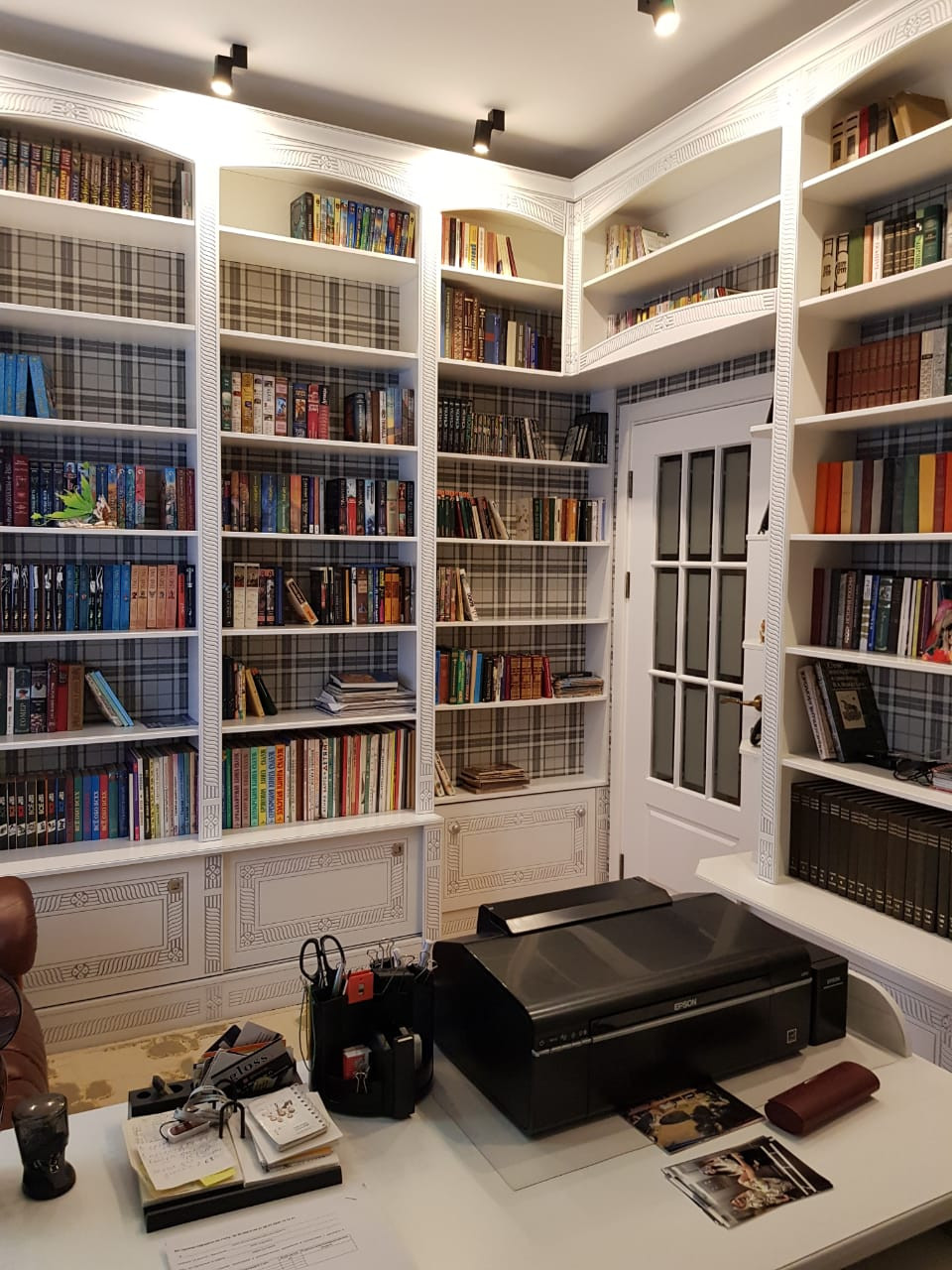 Обложка проекта: Библиотека - кабинет