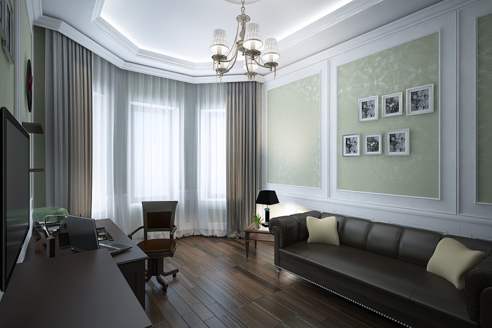 Дизайн-проект загородного дома 370 кв.м