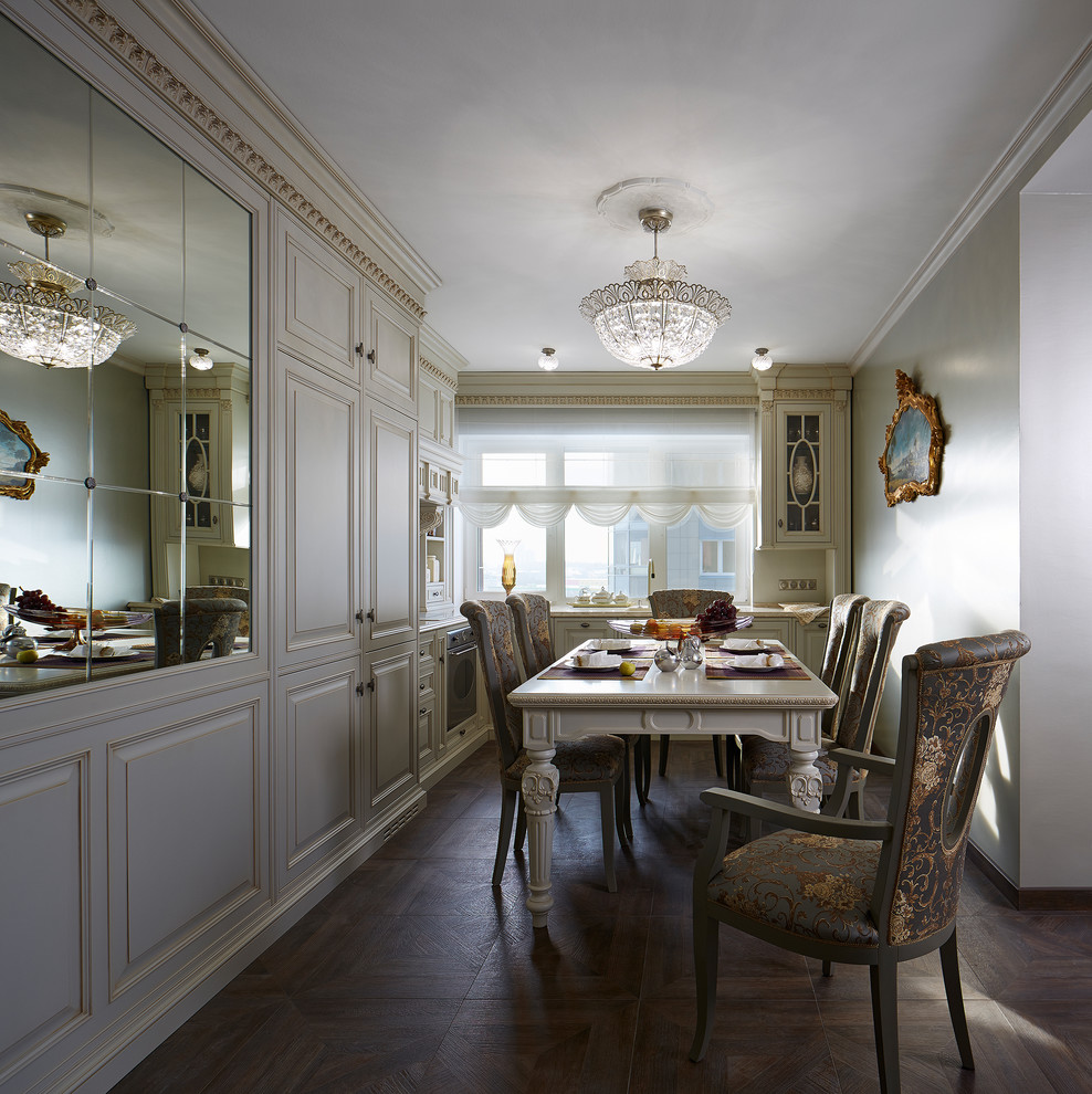 Квартира-шкатулка | The apartment is in the neoclassical style