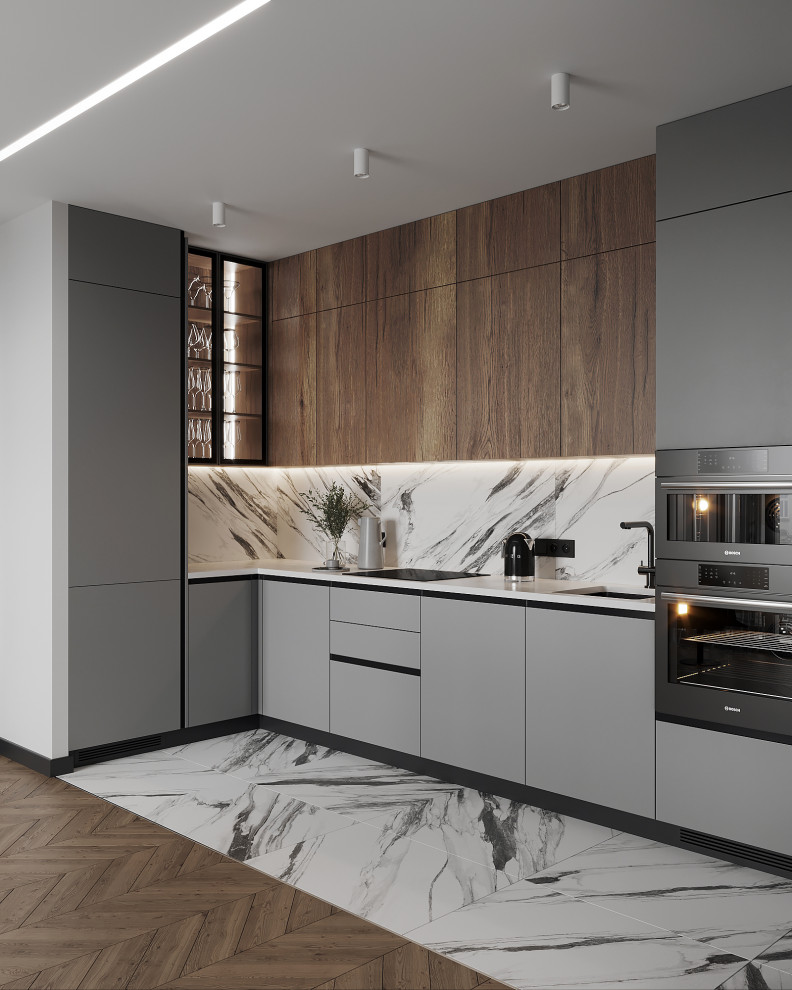 Двухкомнатная квартира для молодой пары в ЖК Черная Речка