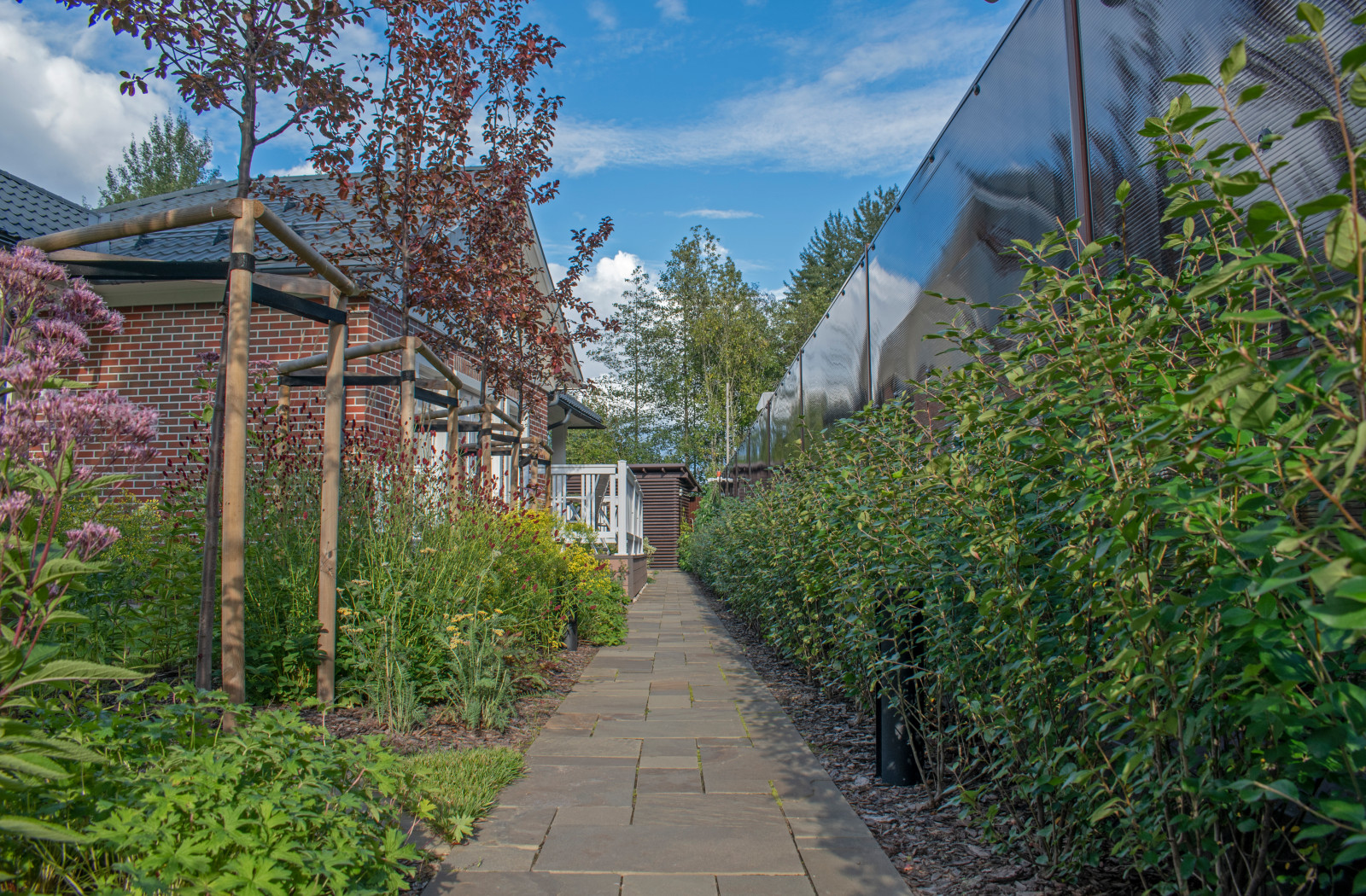 Реализация проекта частного участка в Репино