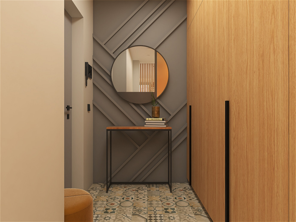 Минималистичная квартира 91м2 в Москве для семьи с двумя детьми