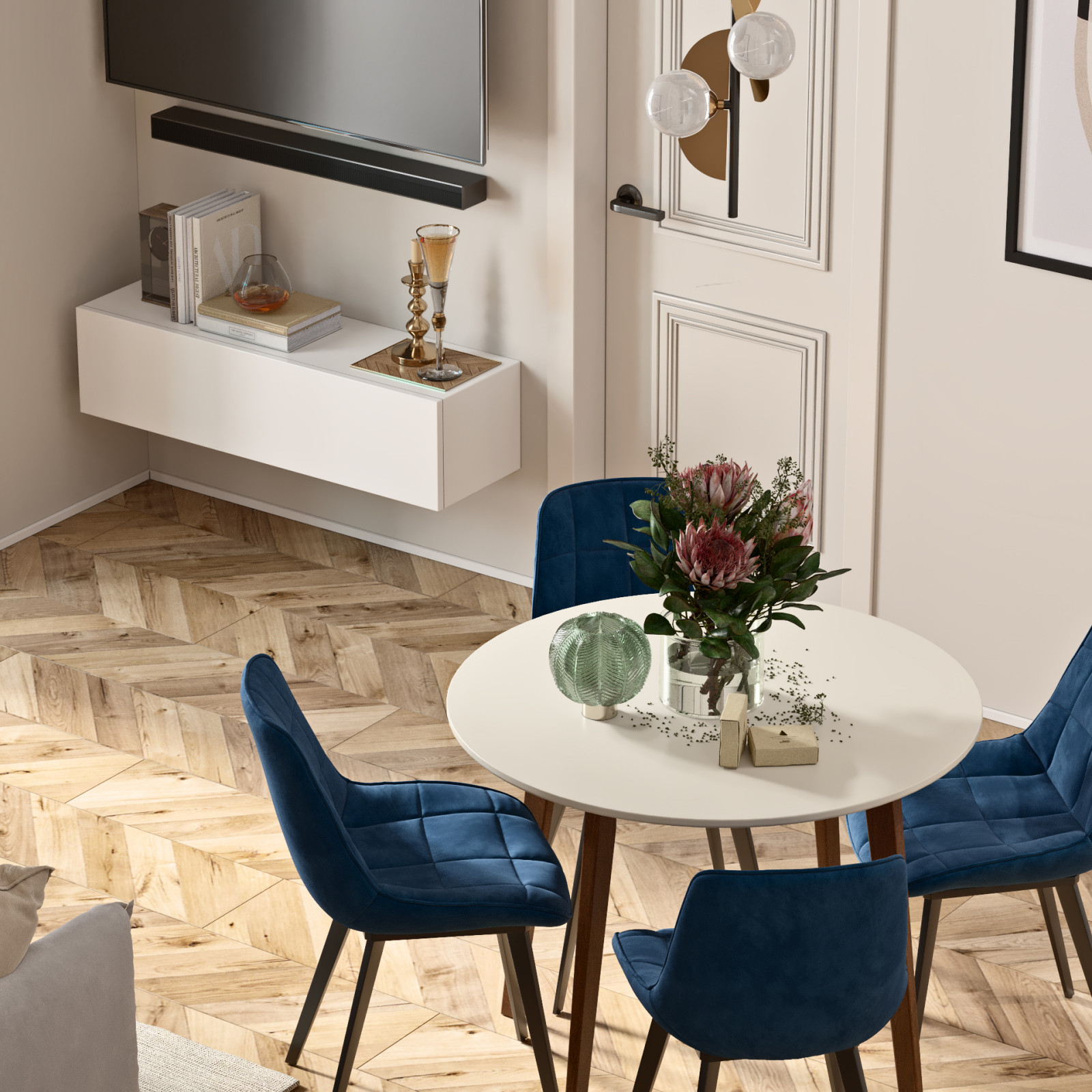 ДИЗАЙН-ПРОЕКТ КВАРТИРЫ 42,2 м.кв.