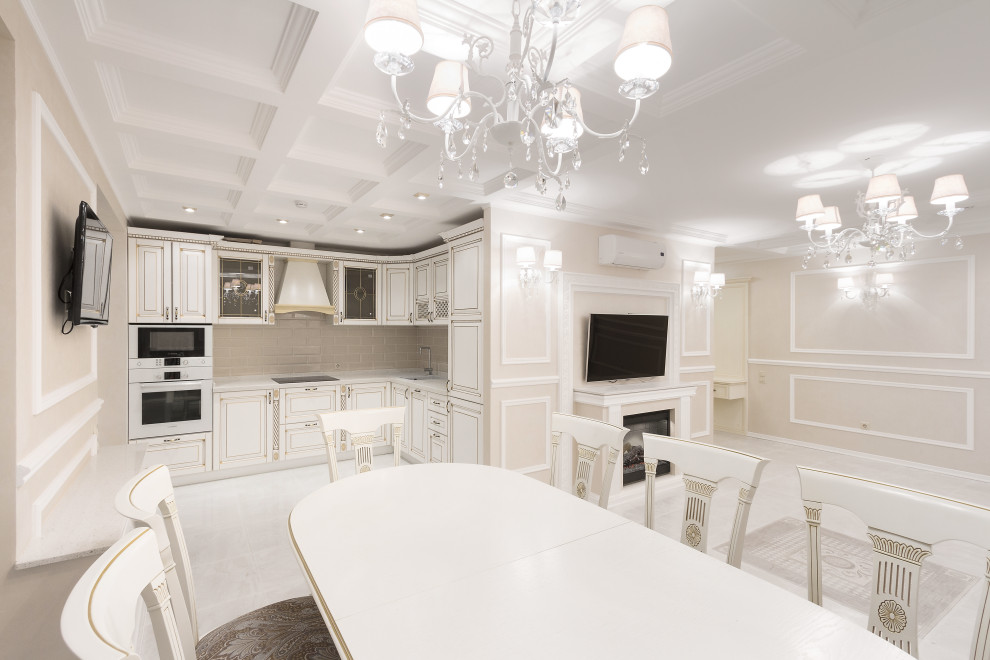 Белоснежная квартира в Уфе - проект архитектора Кати Камбаровой