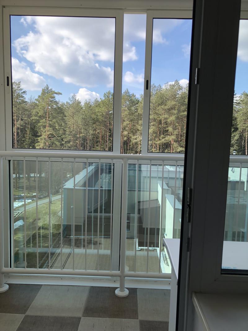 Алюминиевое раздвижное остекление лоджии