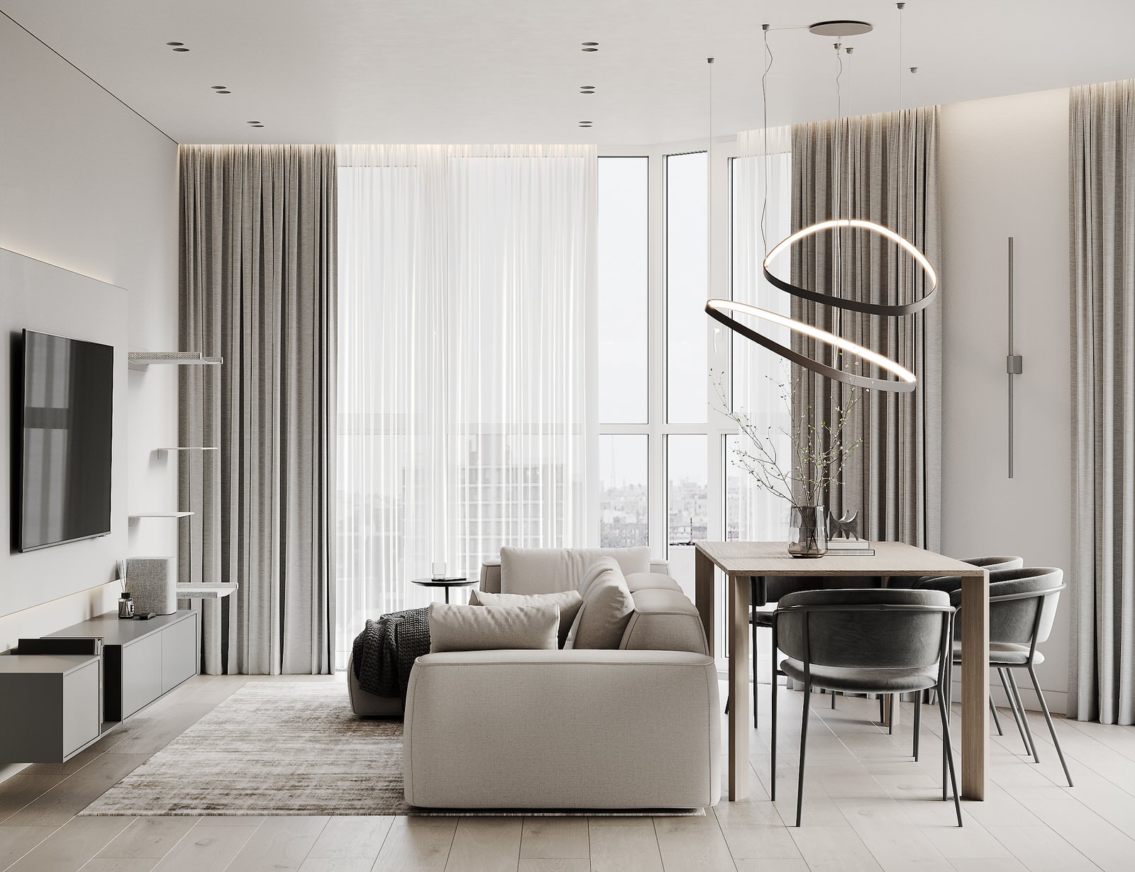 Кухня-гостиная