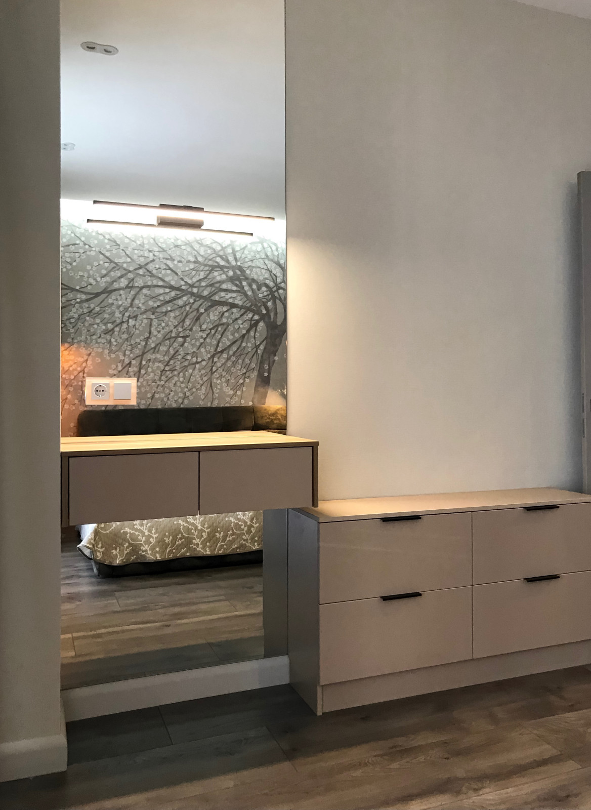 Реализация дизайн-проекта квартира в ЖК Ньютон 86 кв.м. для молодого человека