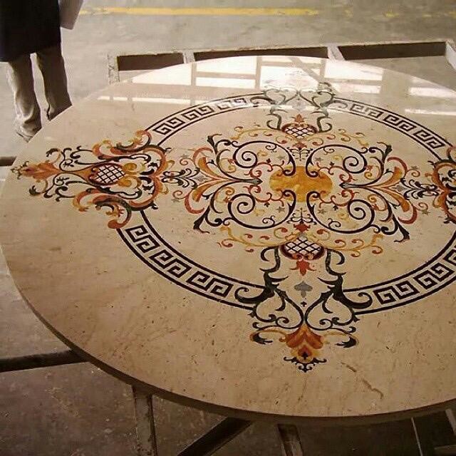 мозаичные мраморные полы