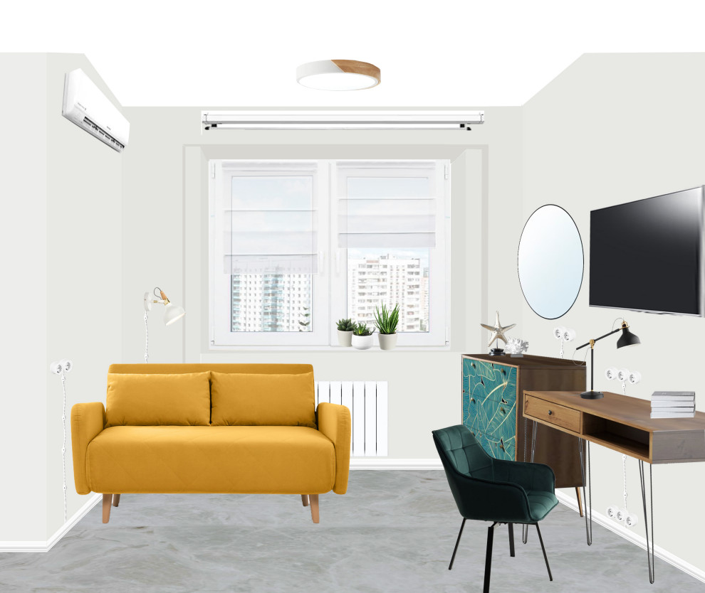 Дизайн-проект квартиры ЖК "Москвичка"