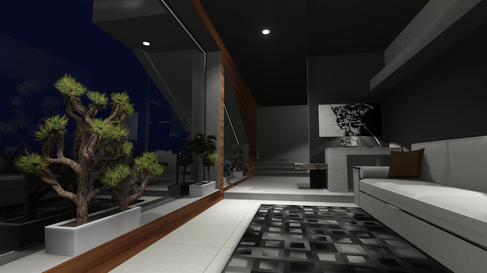 коттедж в современном стиле. Японские мотивы. (scape house)