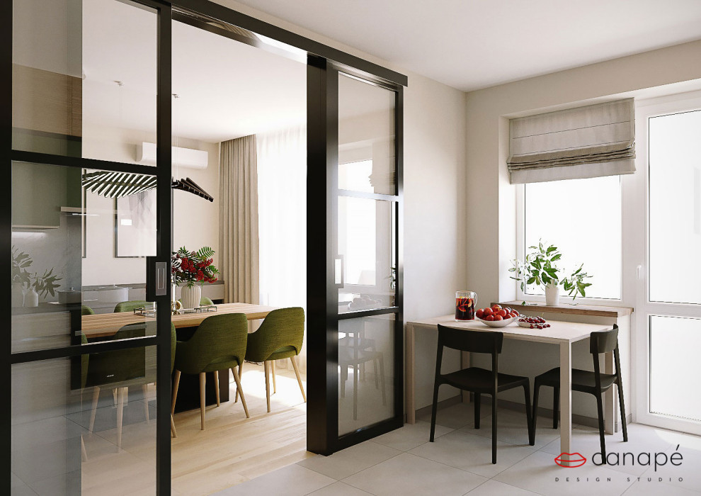 Двухуровневая корпаративная квартира