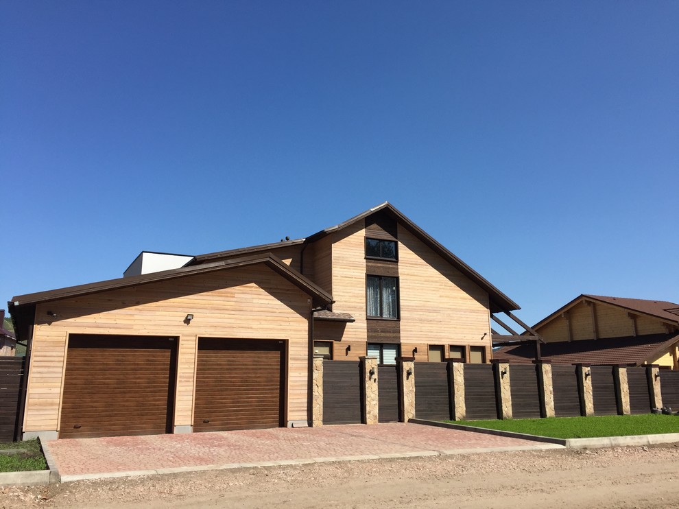 Современный деревянный дом