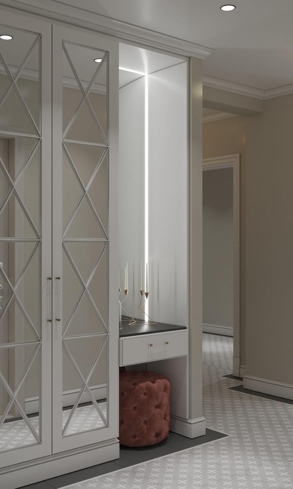 Квартира в стиле Ретро