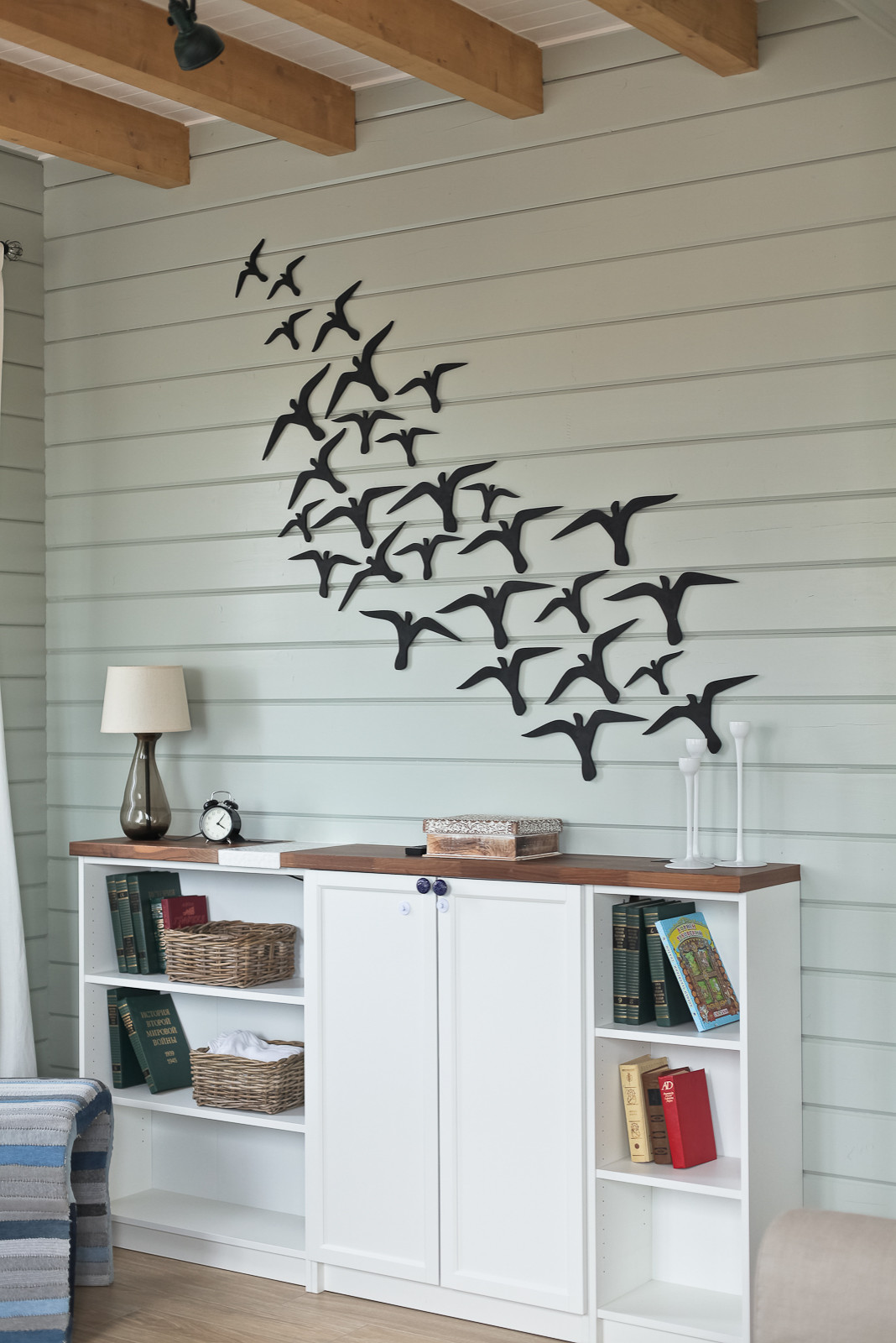 Деревянный гостевой дом в скандинавском стиле