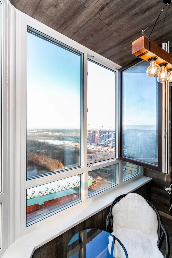 Остекление Балконов и лоджий с отделкой