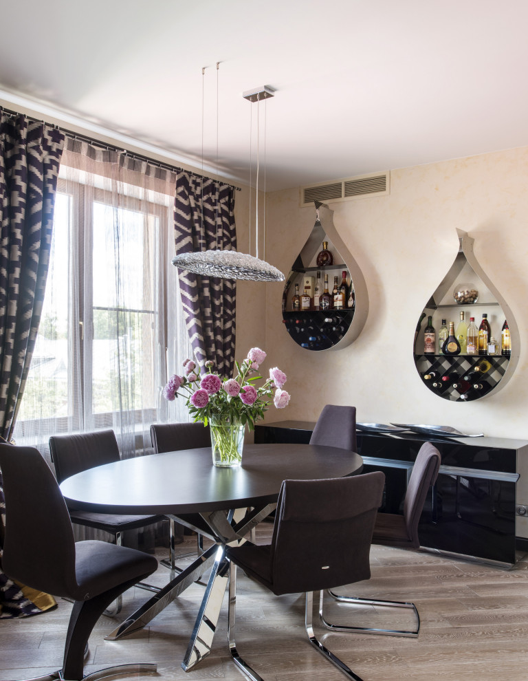 Перетекающие пространство