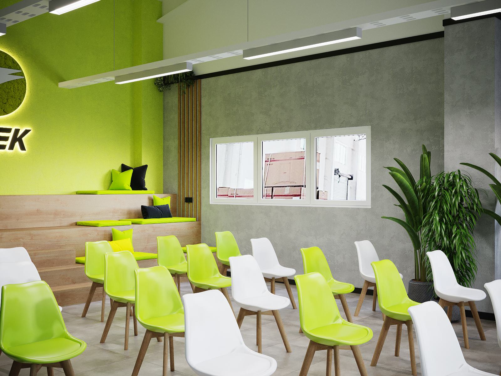 Пространство для сотрудников компании СДЭК