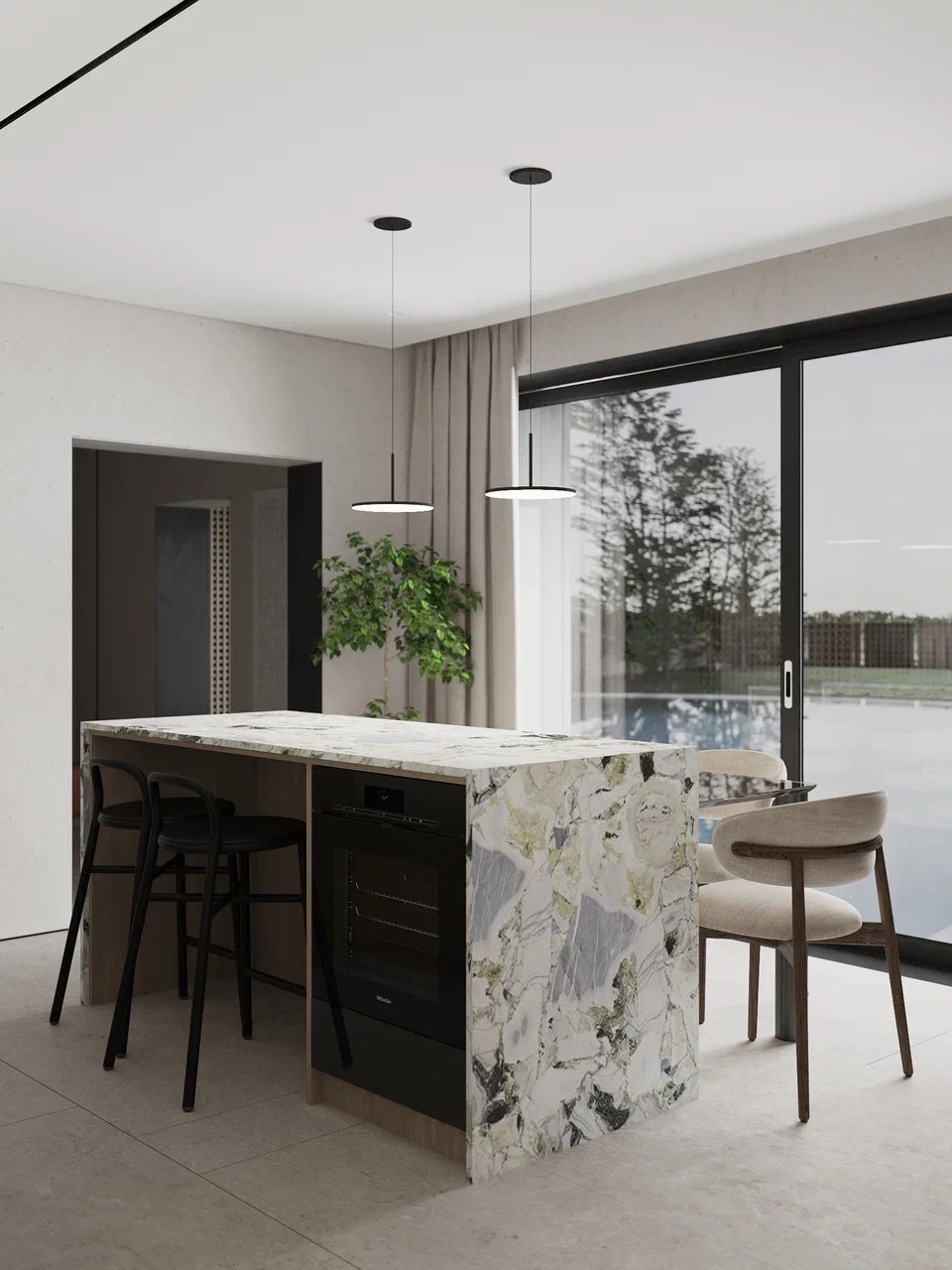 Обложка проекта: Частный дом в г.Сочи 100м2.