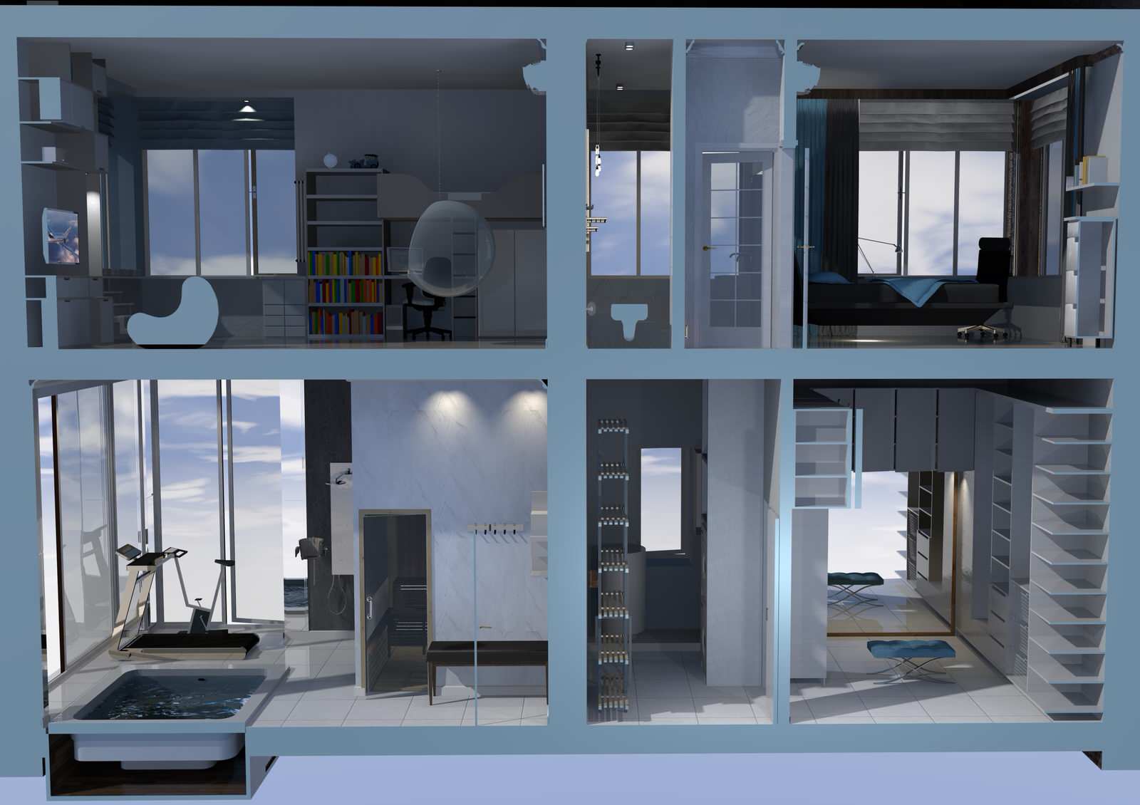 Дизайн проект: Дом мечты в Новом Царицыно, 2020 г.