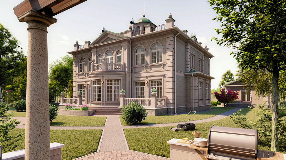 Классическая усадьба в Рожновке