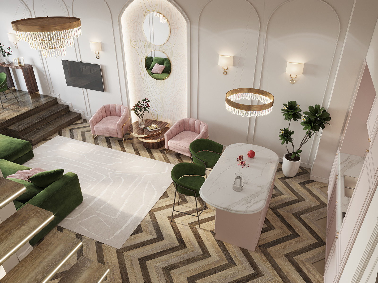 Interior Dance 85м2