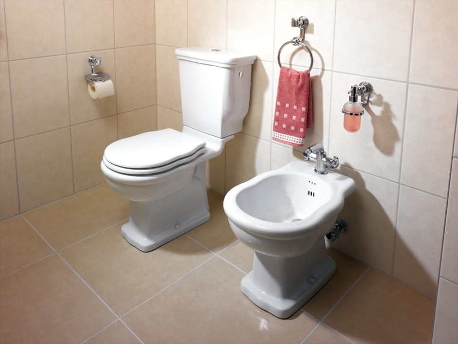 Унитаз в стиле ретро