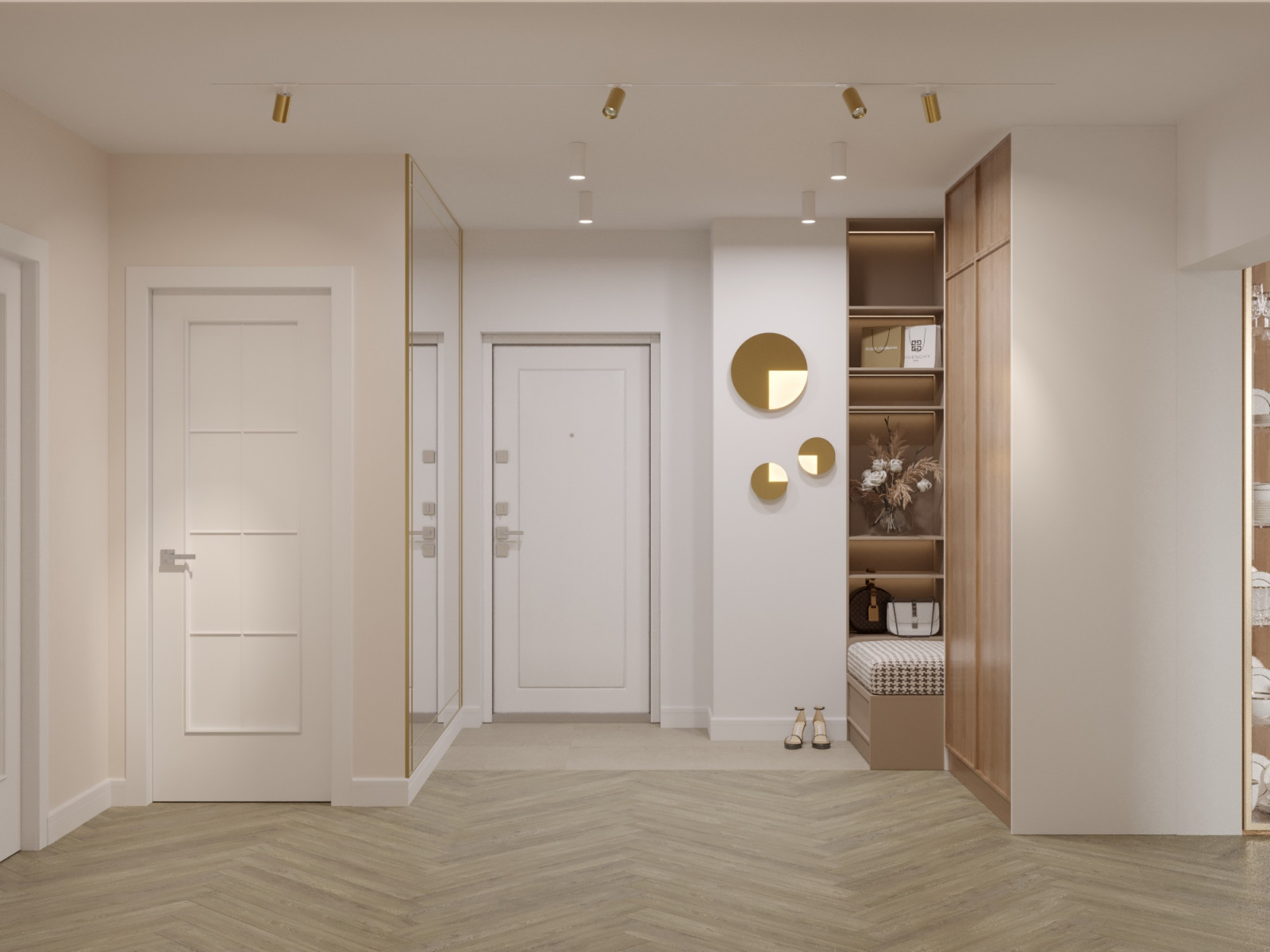 Дизайн интерьера квартиры в ЖК " Пять столиц"