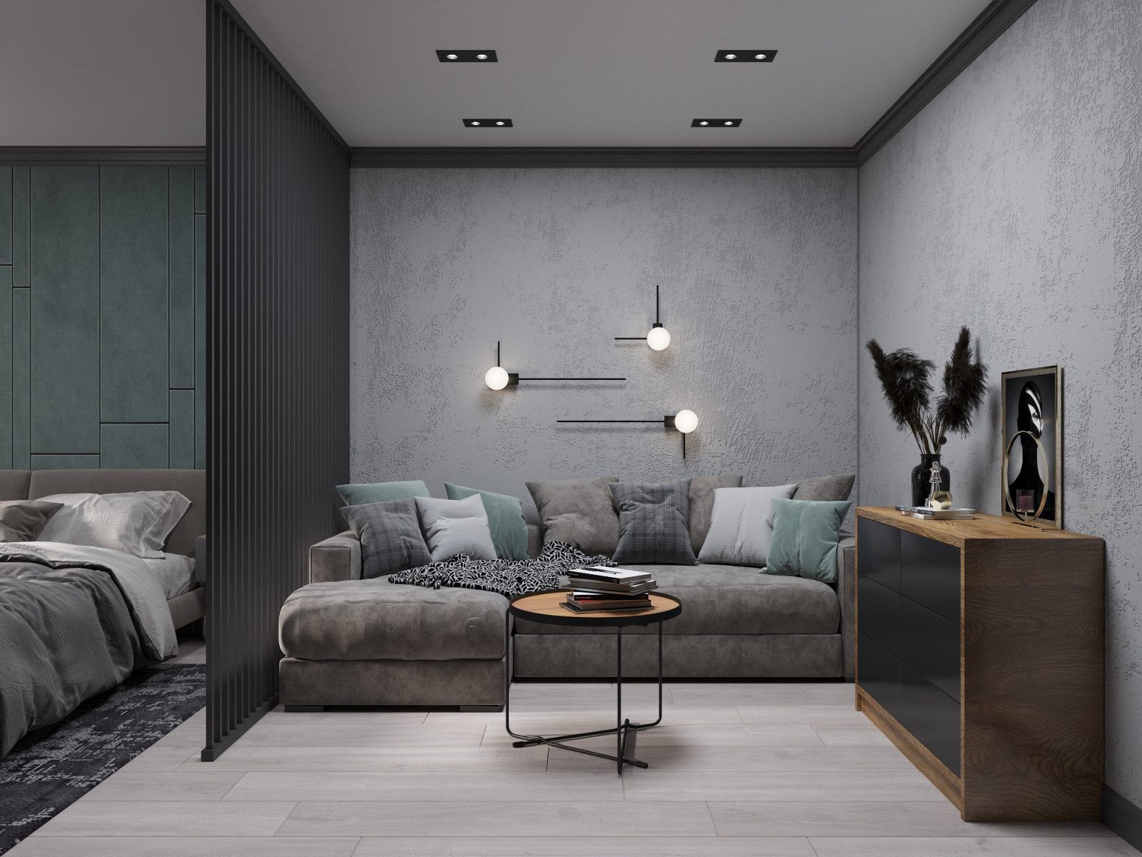 Спальня с местом отдыха