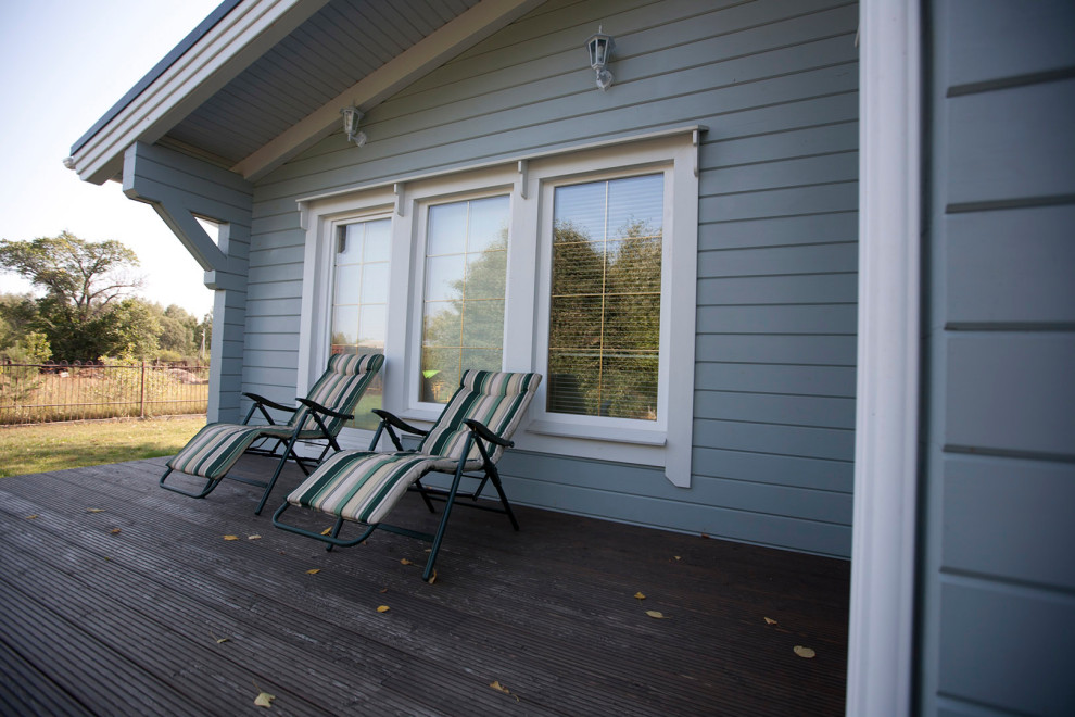 Терраса и дом