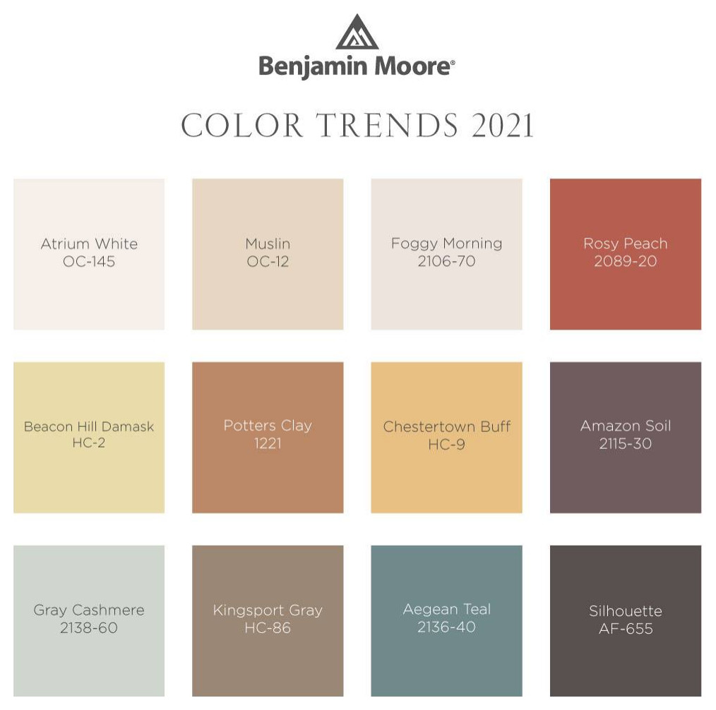 Цвета года 2021 — сразу девять от разных компаний