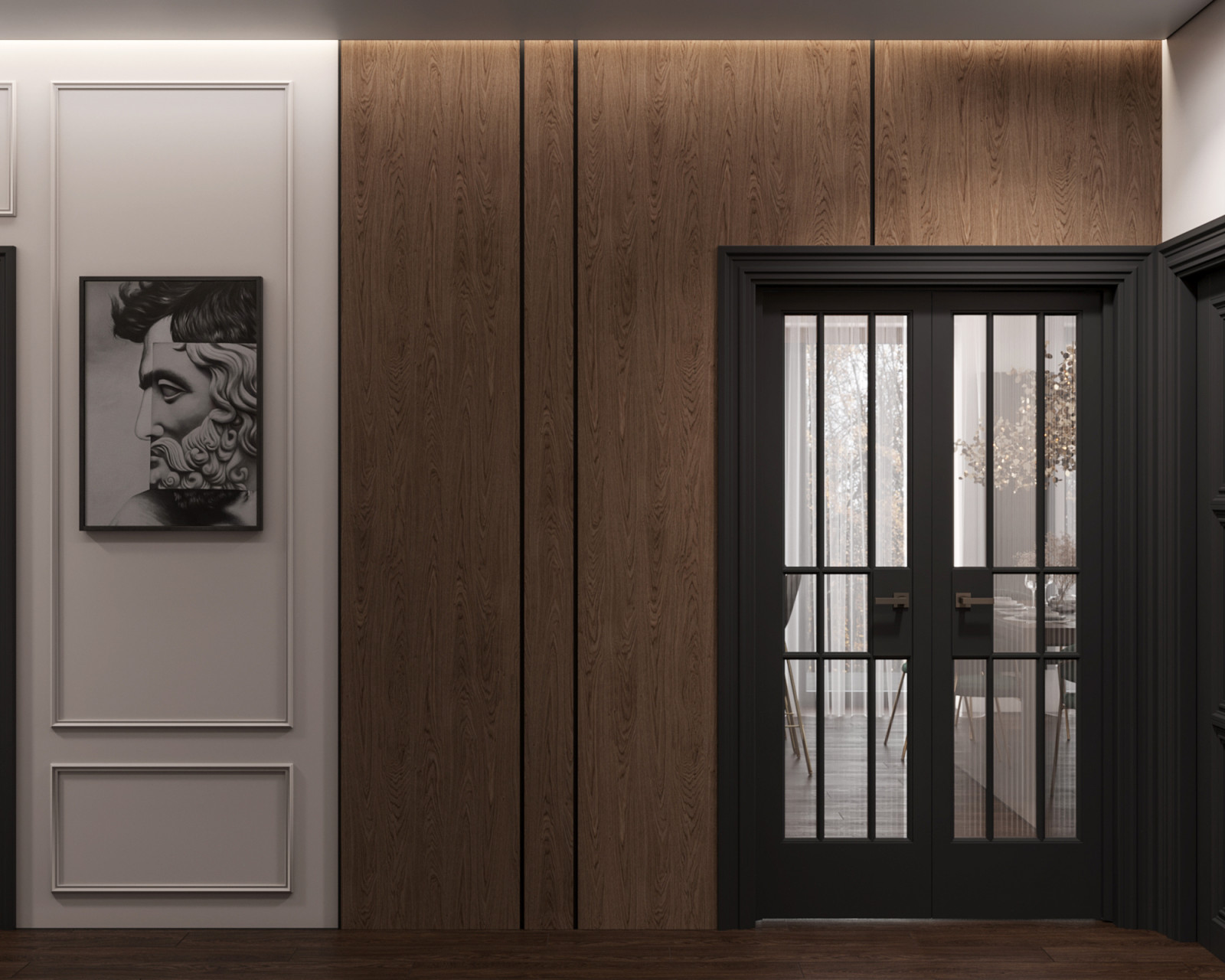 Дизайн проект загородного дома 110 кв.м.