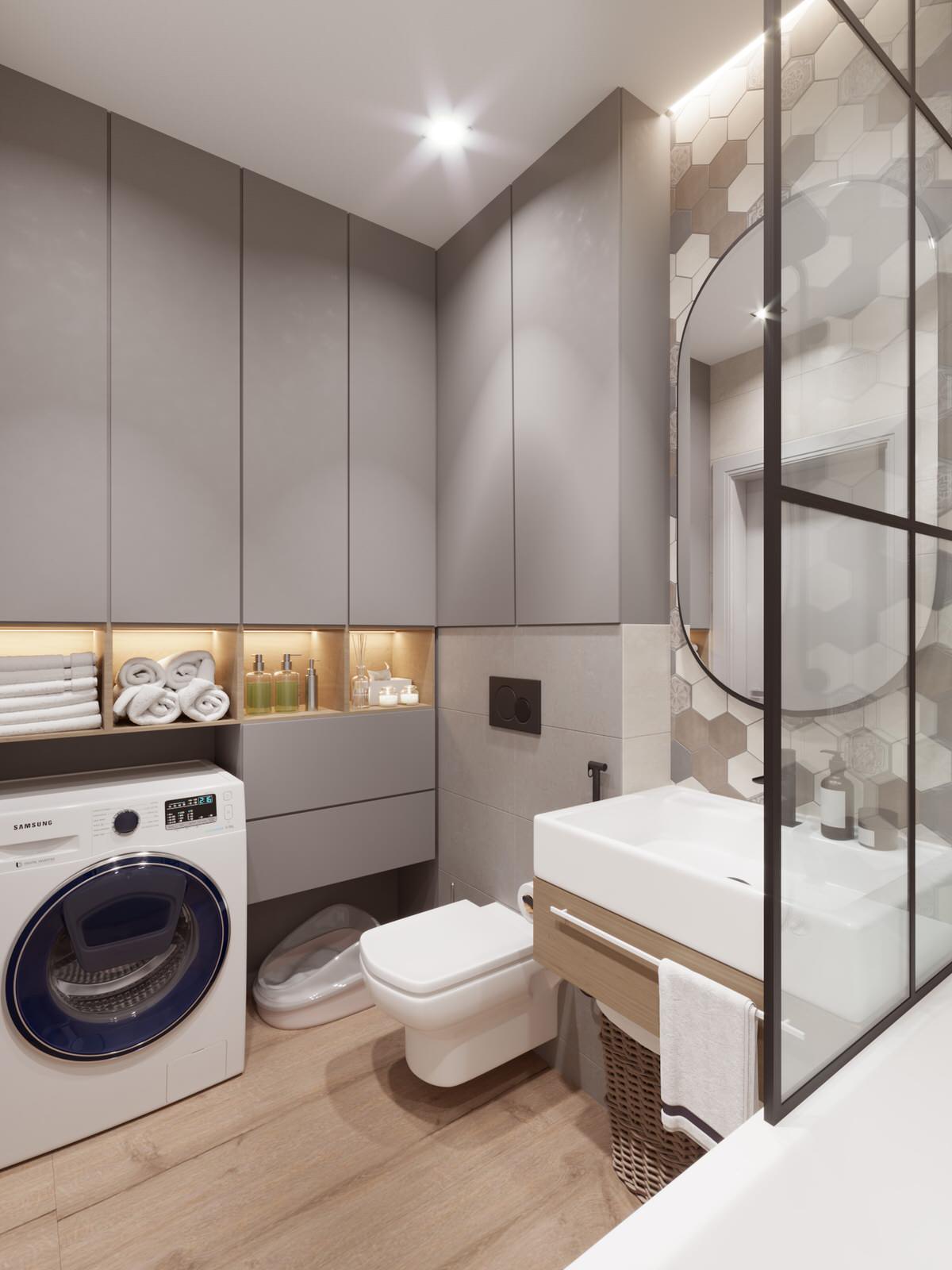 интерьер квартиры 72 квм. г. Новосибирск