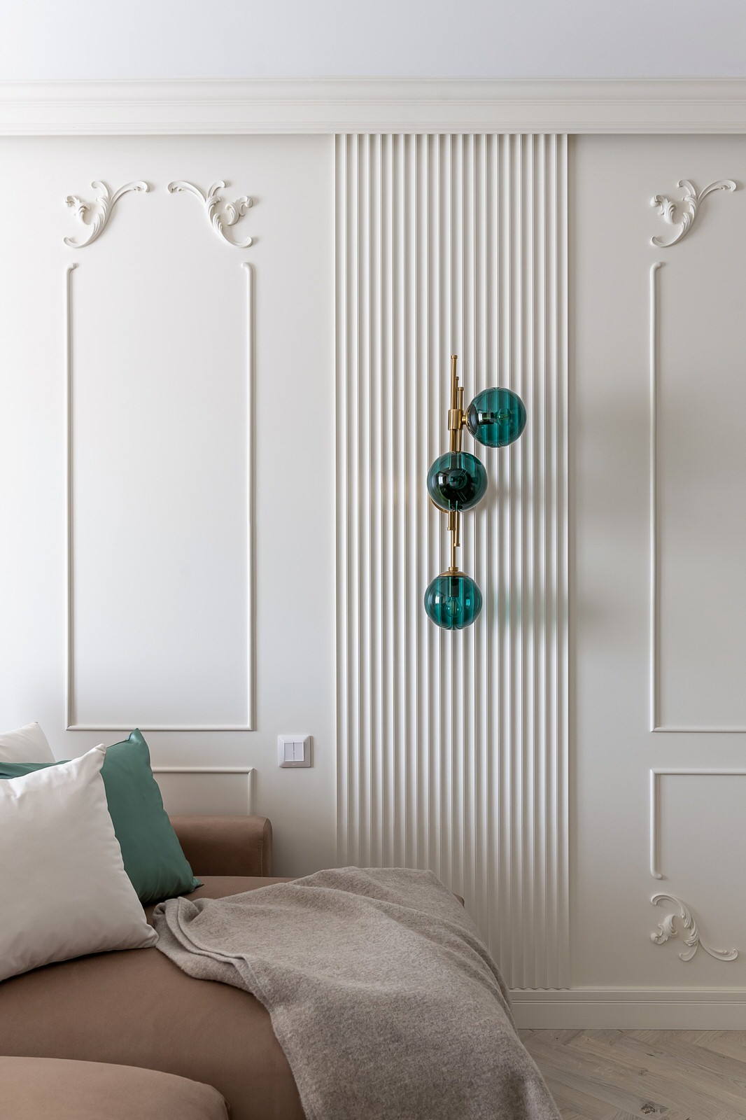 Реализованный проект квартиры в ярких тонах, г.Находка