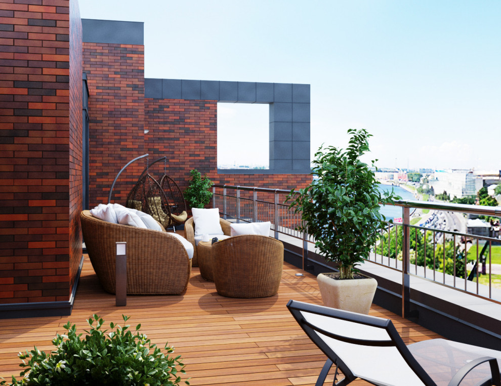 Двухкомнатная квартира с террасой в ЖК Четыре Горизонта