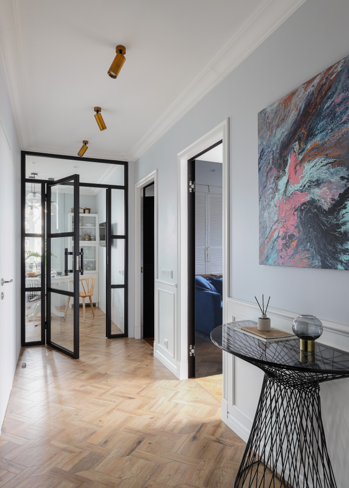 Chic interior for young couple