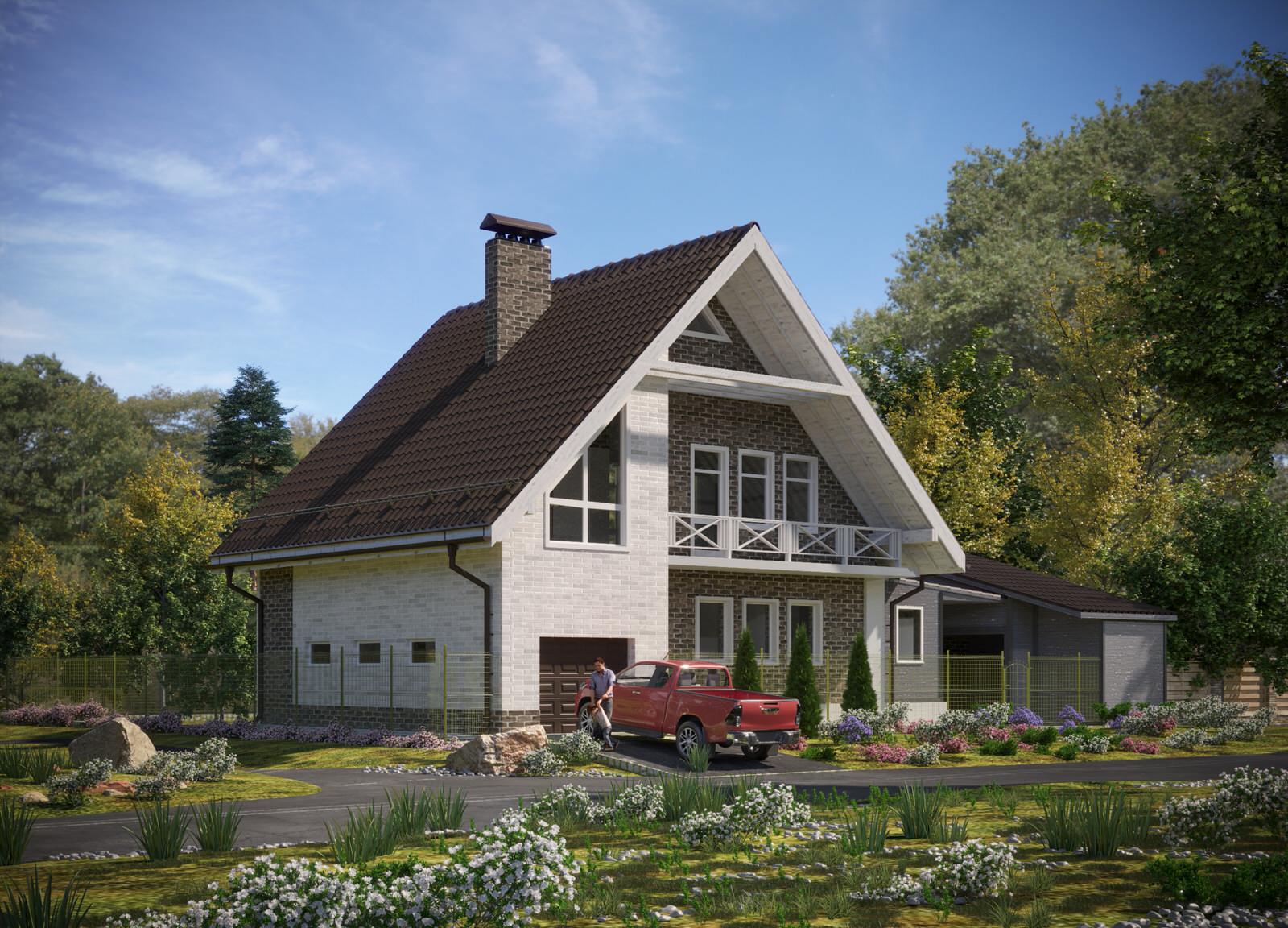 Обложка проекта: Реконструкция дома