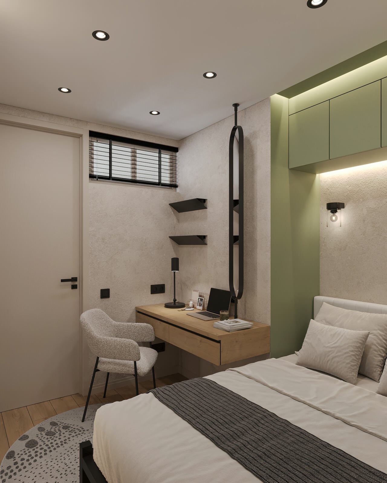 13. Student house. Маленькая спальня