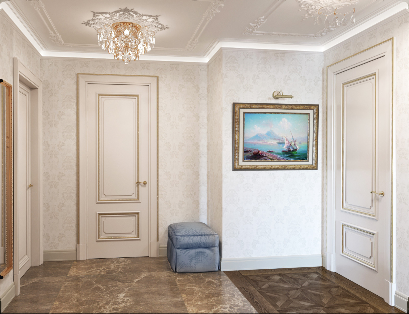 Квартира в классическом стиле